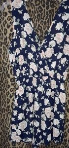 Floral summer romper